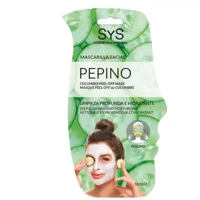 Sys Mascarilla Facial Peeling Pepino, 10 ml - SYS - Comparador de precios