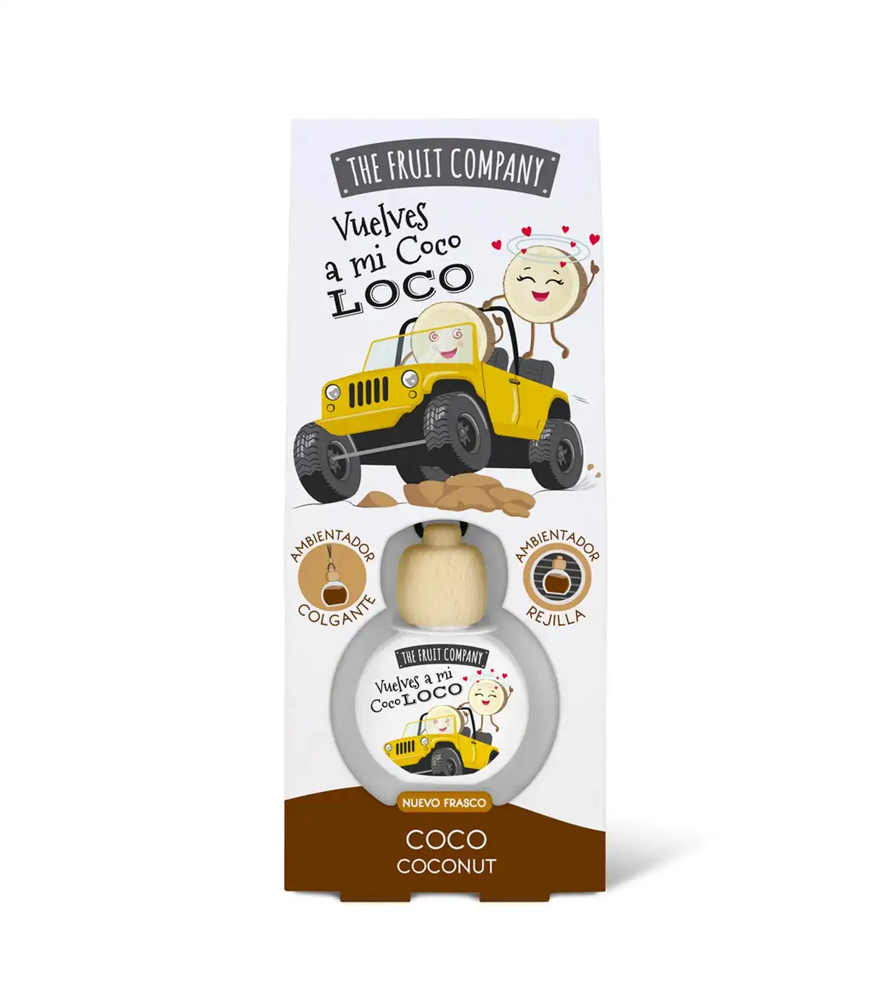 The Fruit Company - Ambientador para coche - Coco - The Fruit Company - Comparador de precios