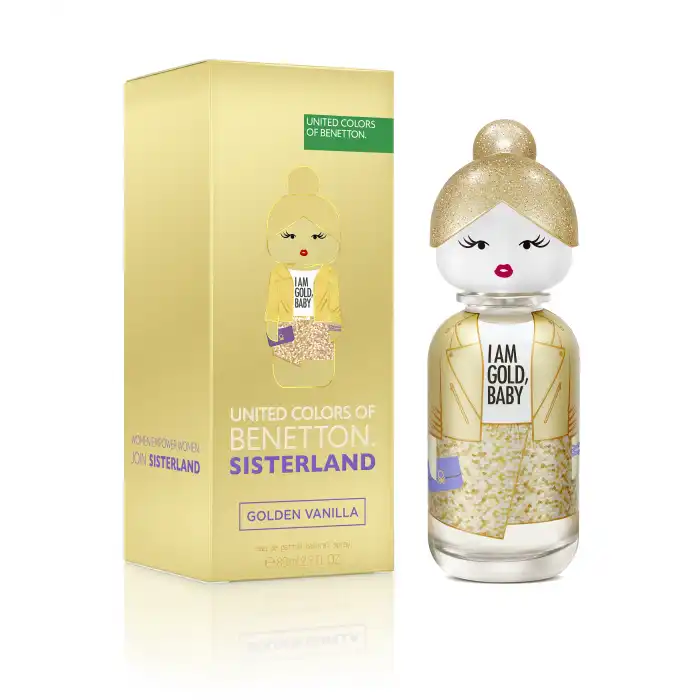 United Colors Sisterland Golden Vanilla Eau de Parfum 80 ml - Benetton - Comparador de precios