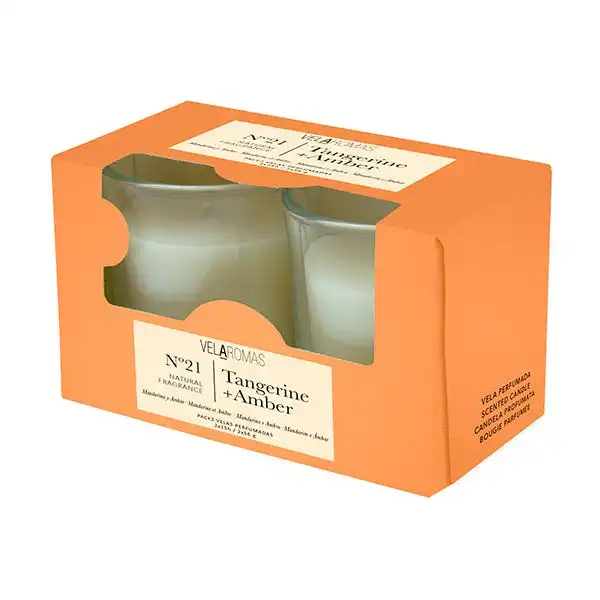 Vela No 21 Tangerine Amber - VELAROMAS - Comparador de precios