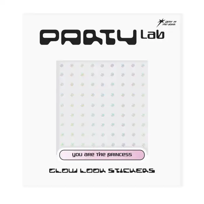 ¡43% DTO! Party Lab Glow Look Stickers - You Are The Princess - Comparador de precios