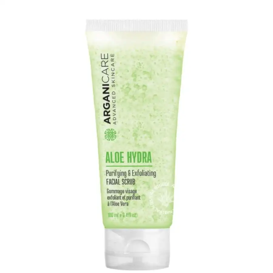Arganicare - Aloe Vera Cara Exfoliante Exfoliantes 100 ml unisex - Arganicare - Comparador de precios