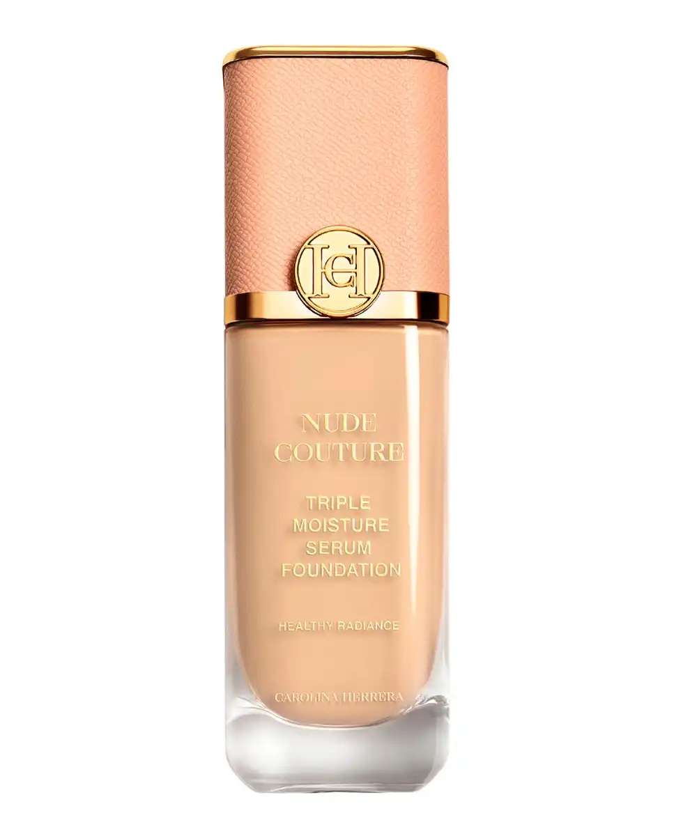 Base De Maquillaje Nude Couture Triple Moisture Serum Foundation Carolina Herrera F180 30 ml - Carolina Herrera - Comparador de precios