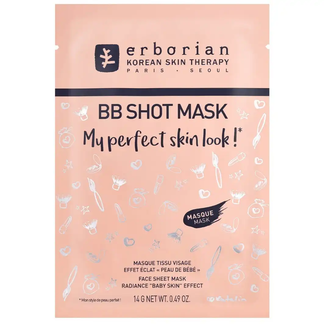 BB SHOT MASK 14 G Mascarilla de tela 14 g - Erborian - Comparador de precios