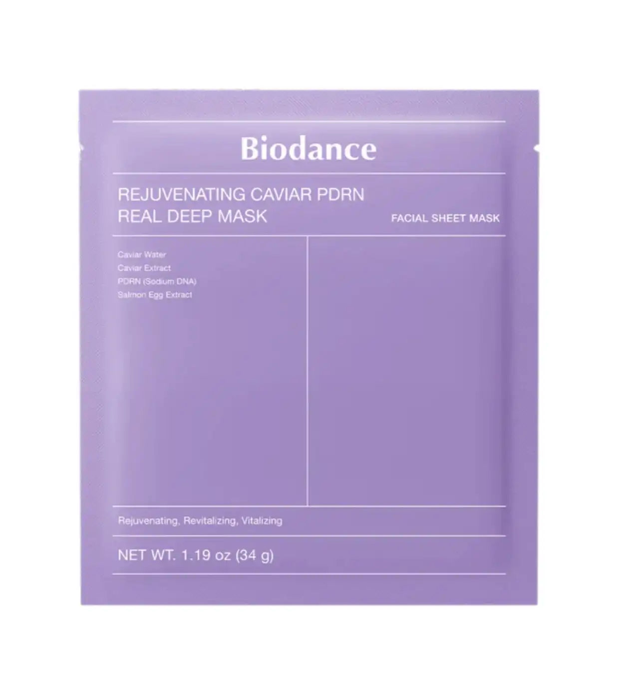 Biodance - Mascarilla facial rejuvenecedora - Caviar PDRN - Biodance - Comparador de precios
