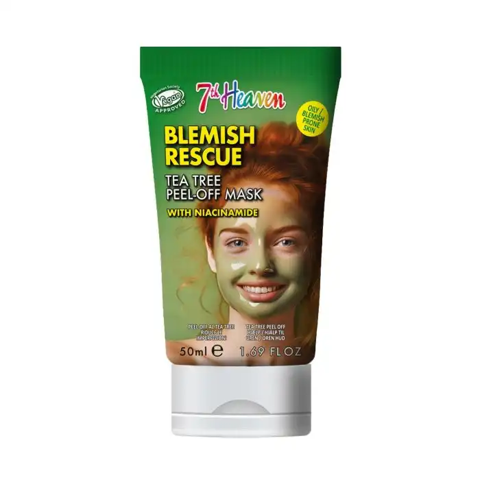 Blemish Rescue Tea-Tree Peel Off Mask Mascarilla Facial Anti-Imperfecciones 50 ml - 7th Heaven - Comparador de precios