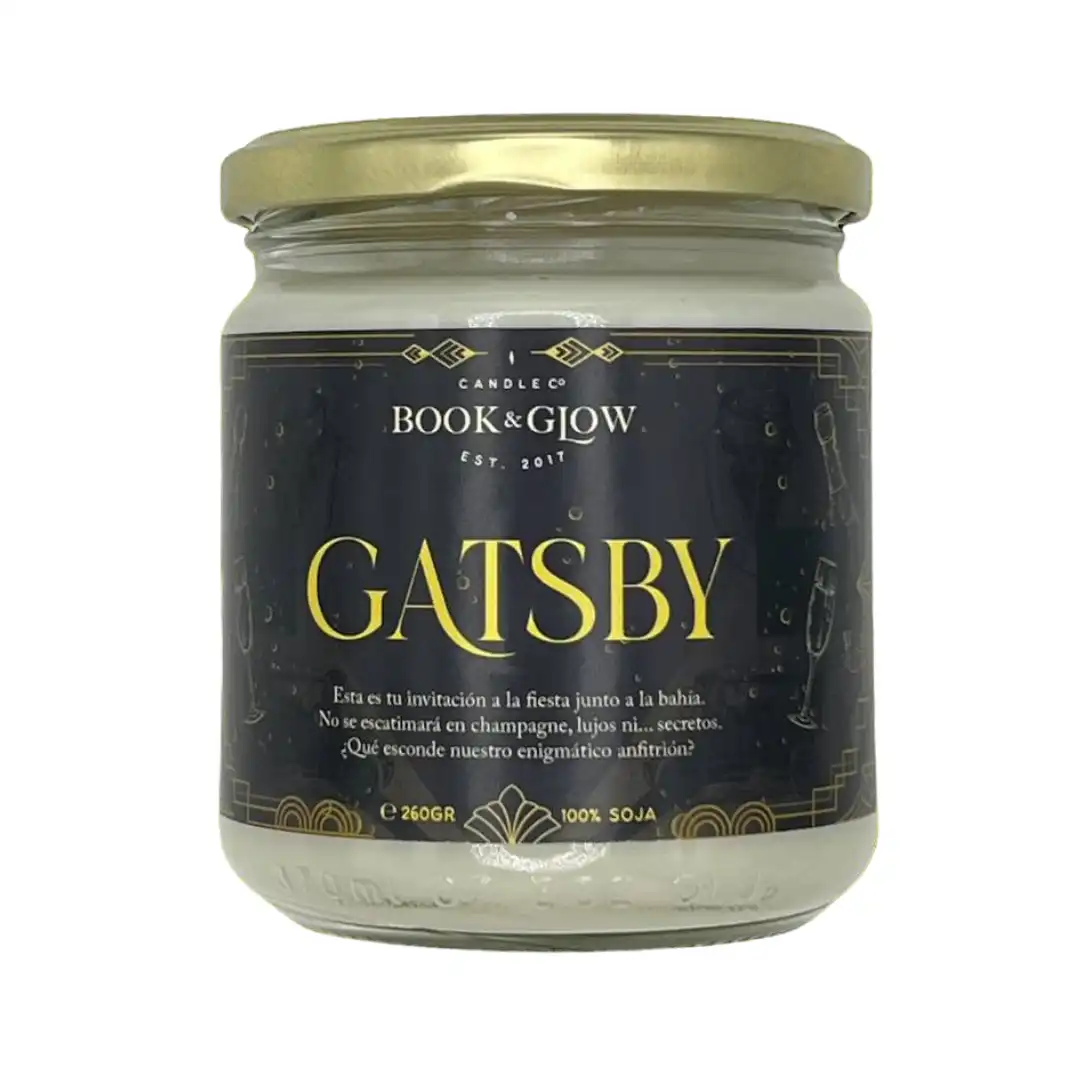 Book and Glow - *Mundos Extraordinarios* - Vela de soja - Gatsby - Book and Glow - Comparador de precios