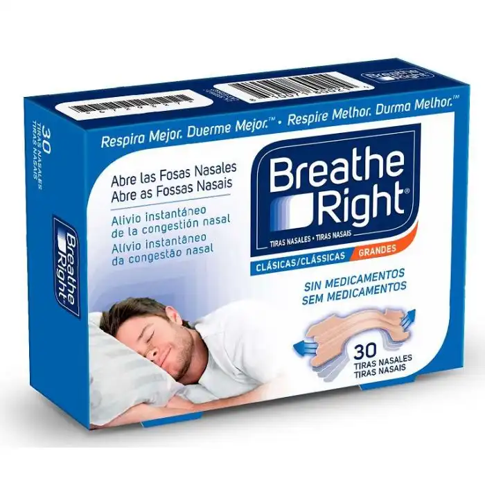 Breathe Right Tiras Nasales Clásicas Grandes - Breathe Right - Comparador de precios