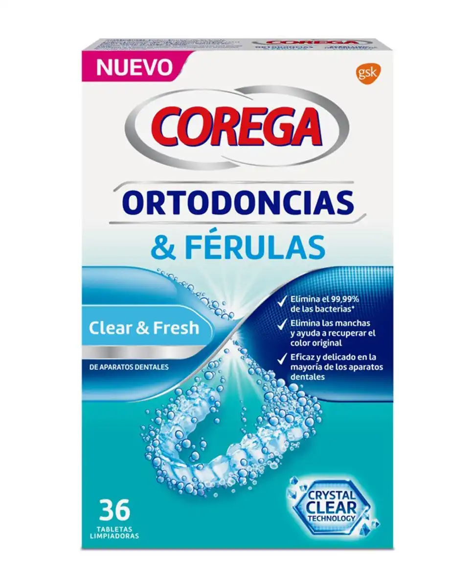 Corega - 36 Tabletas Ortodoncias & Férulas - Corega - Comparador de precios