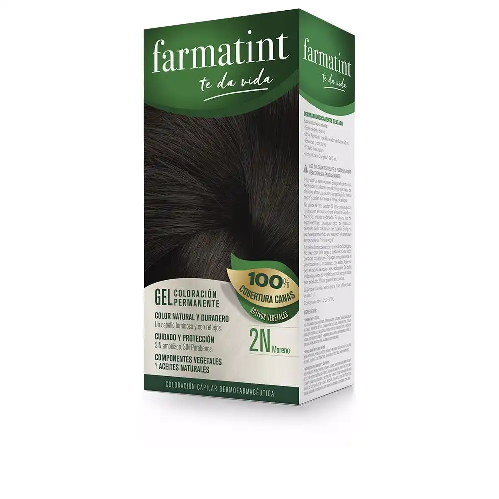 Farmatint Gel coloración permanente #2n-moreno 5 u - Farmatint - Comparador de precios