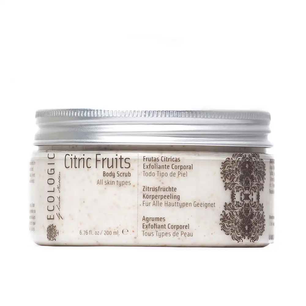 Frutas Cítricas exfoliante corporal 200 ml - Ecologic Cosmetics - Comparador de precios