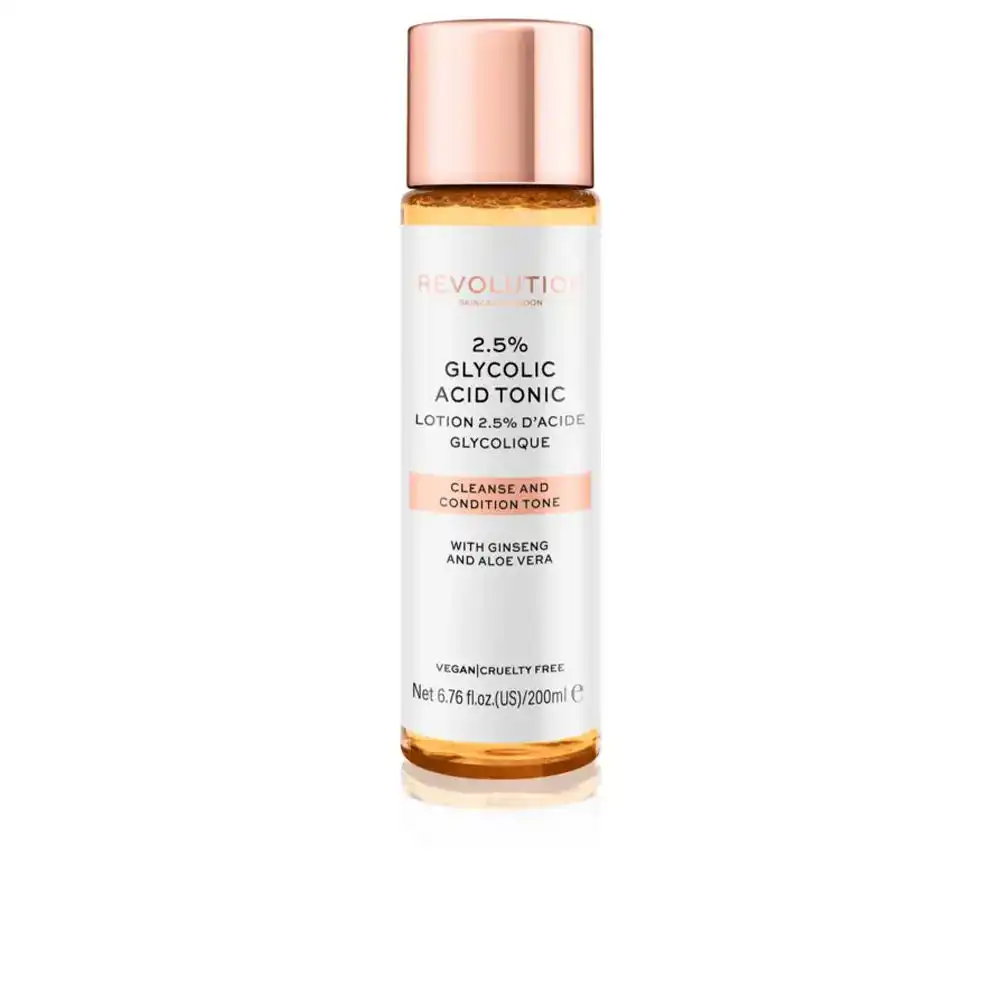 Glycolic Acid Tonic 2,5% cleanse and condition skin tone 200 ml - Revolution Skincare - Comparador de precios