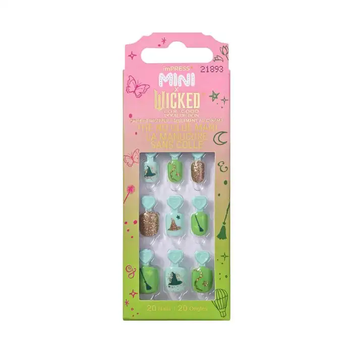 imPRESS Mini x Wicked For Good Perfect Duet Set Manicura - Kiss - Comparador de precios