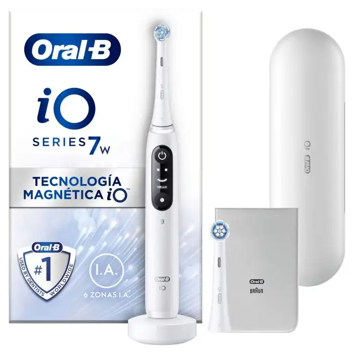 iO Series 7w Cepillo Eléctrico Blanco - Oral-B - Comparador de precios