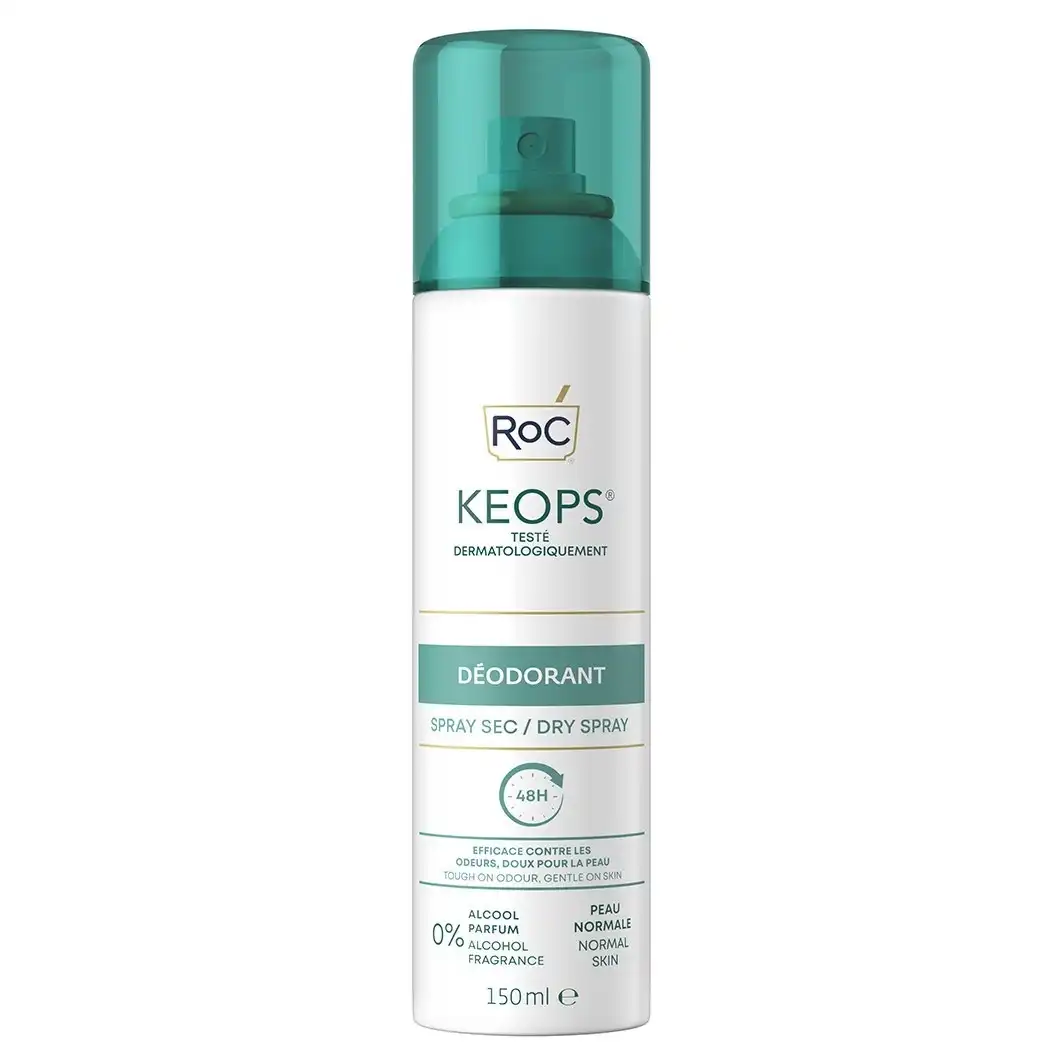 Keops Spray Dry Desodorante 150 ml - Roc - Comparador de precios