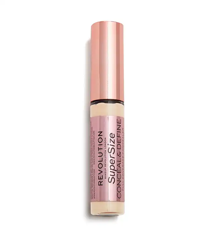 Makeup Revolution - Corrector líquido Conceal & Define SuperSize - C6.5 - Makeup Revolution - Comparador de precios