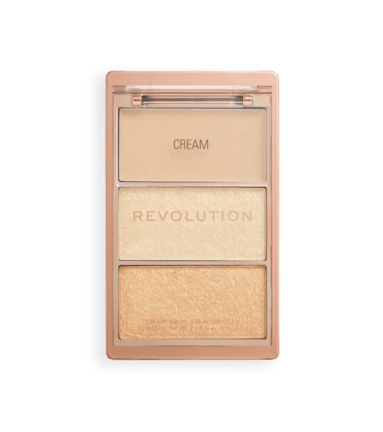 Makeup Revolution - Paleta de iluminadores Highlight Icon - Rosy Gold Glow - Makeup Revolution - Comparador de precios