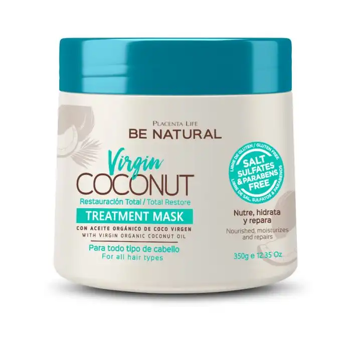 Mascarilla Hidratación Intensiva Virgin Coconut 350 gr - Be Natural - Comparador de precios