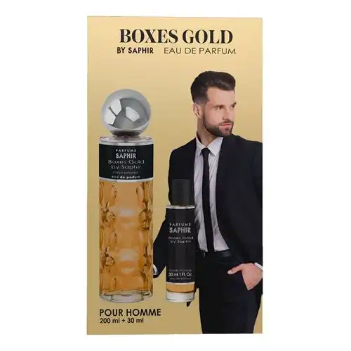 Boxes Gold Estuche 200 ml Eau de Parfum - SAPHIR - Comparador de precios