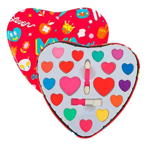 Mya Cosmetics Estuche Corazón 1 und Set maquillaje infantil - Mya Cosmetics - Comparador de precios