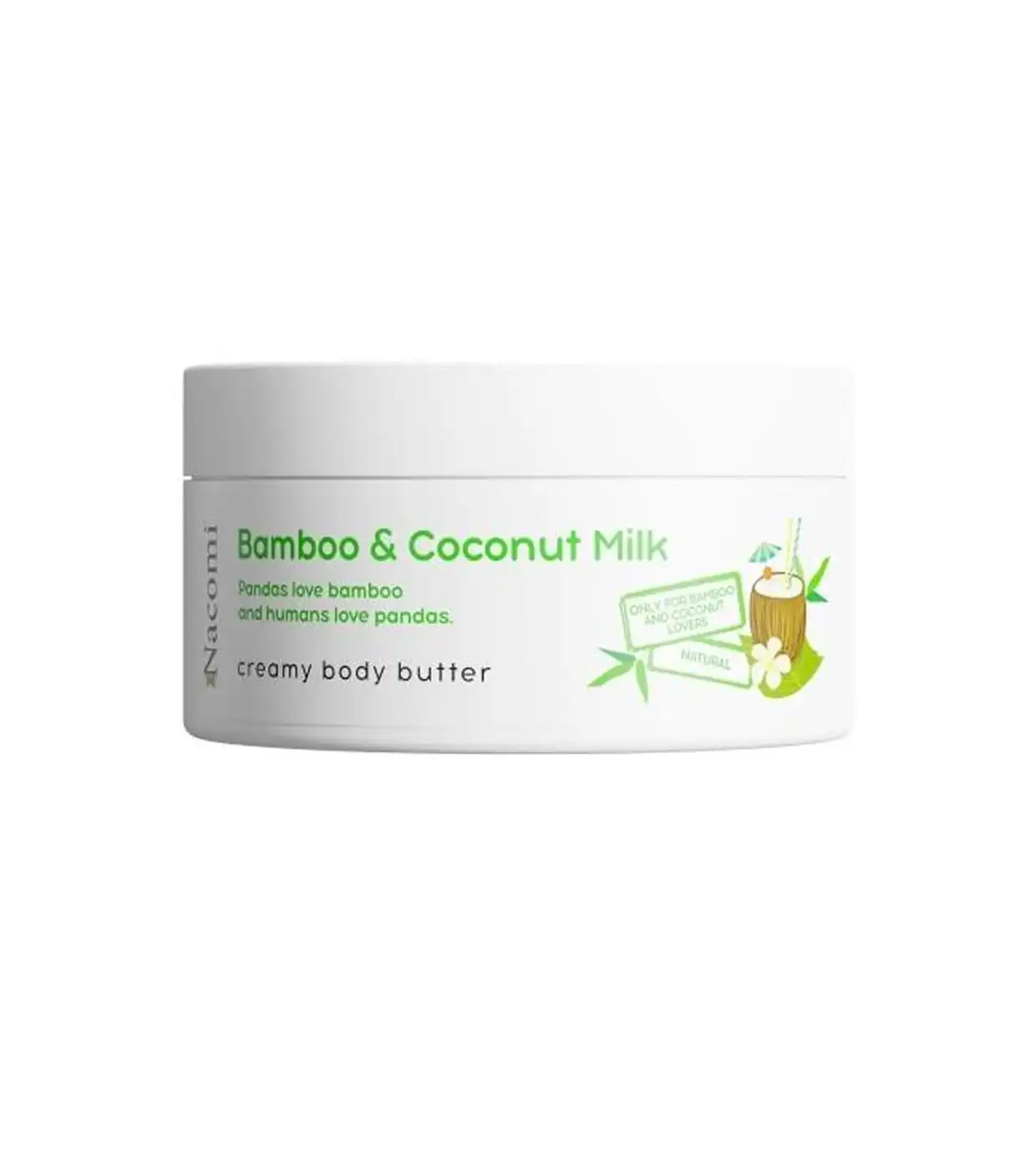 Nacomi - Manteca corporal - Bamboo & Coconut Milk - Nacomi - Comparador de precios