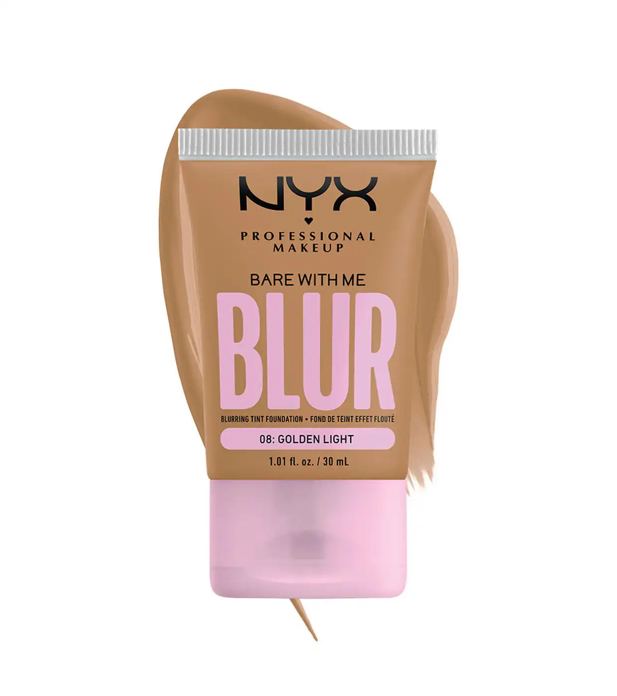 Nyx Professional Makeup - Base de maquillaje difuminadora Bare With Me Blur Skin Tint - 08: Golden Light - NYX Professional Makeup - Comparador de precios