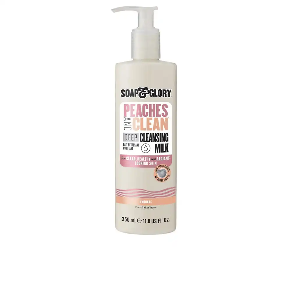 Peaches And Clean leche limpiadora 350 ml - SOAP & GLORY - Comparador de precios