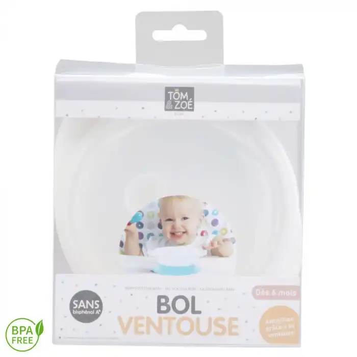 Plato Bebé con Ventosa - Tom - Zoé Baby - Comparador de precios