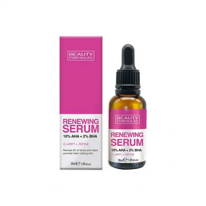 Sérum 10% AHA y 2% BA Renewing 30 ml - Beauty Formulas - Comparador de precios