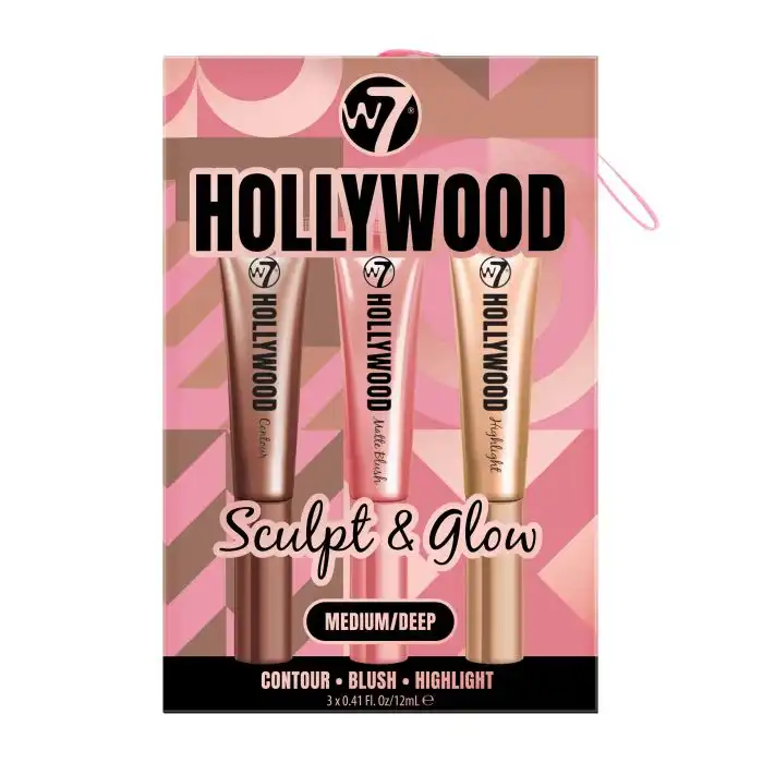 Set de Regalo Hollywood Sculpt - Glow 36 ml - W7 - Comparador de precios