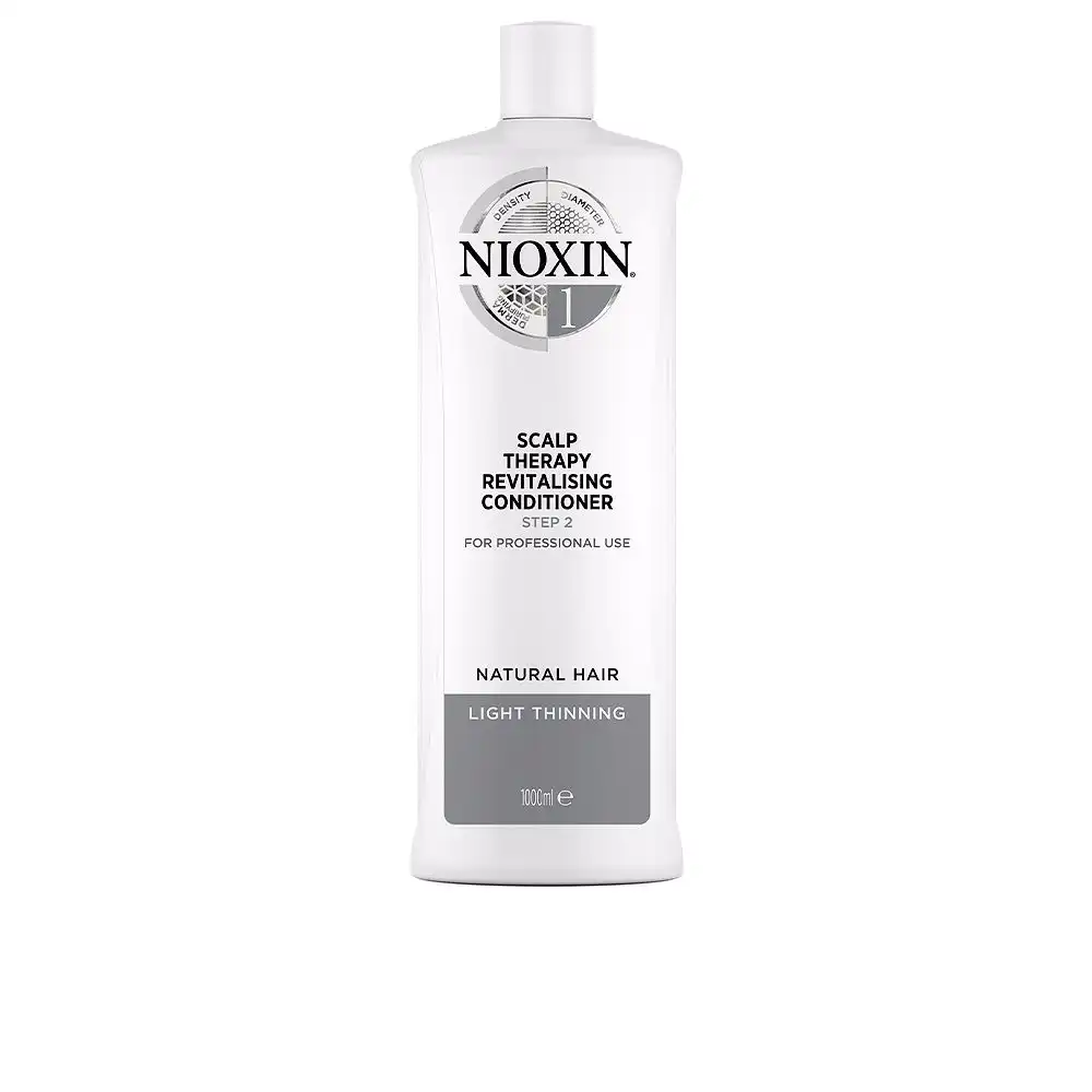 Sistema 1 - Acondicionador - Cabello Natural con Perdida Ligera de Densidad - Paso 2 1000 ml - Nioxin - Comparador de precios