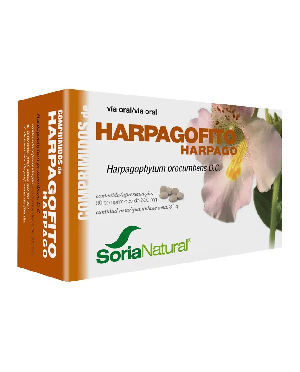 Soria Natural - 60 Comprimidos Harpagofito - Soria Natural - Comparador de precios