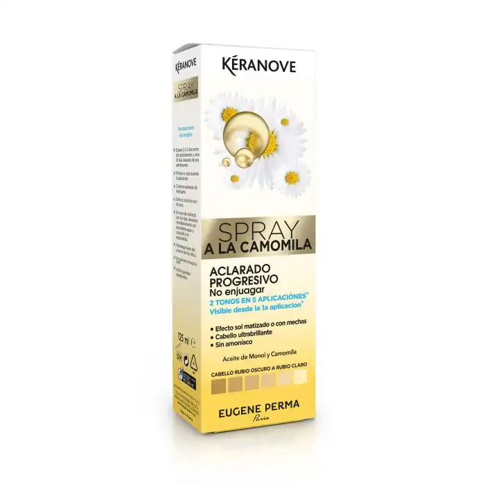 Spray Aclarante Camomila 125 ml - Keranove - Comparador de precios