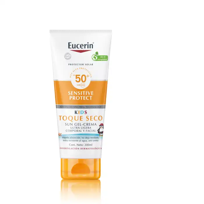 Sun Kids Gel-Crema SPF50+ 250 ml - Eucerin - Comparador de precios