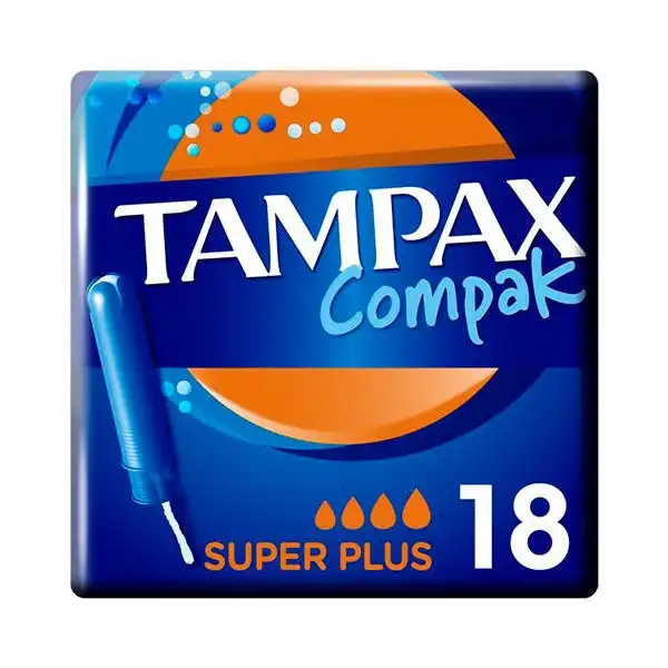 Tampax Compak Super Plus - Tampax - Comparador de precios