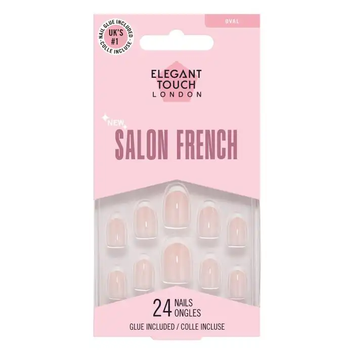 Uñas Postizas Salon French  Elegant Touch - Elegant Touch - Comparador de precios
