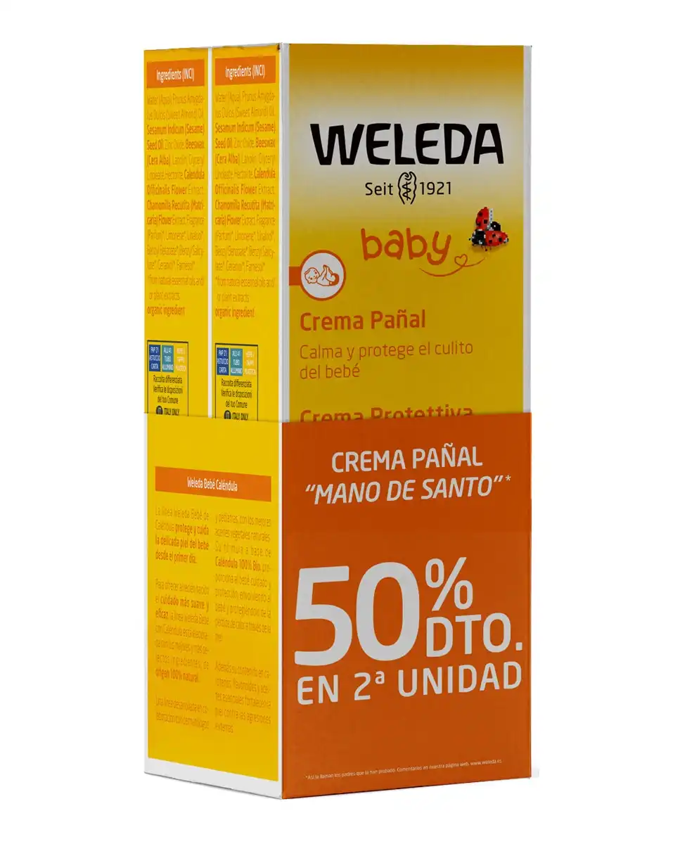 Weleda - Duplo Crema Pañal - Weleda - Comparador de precios
