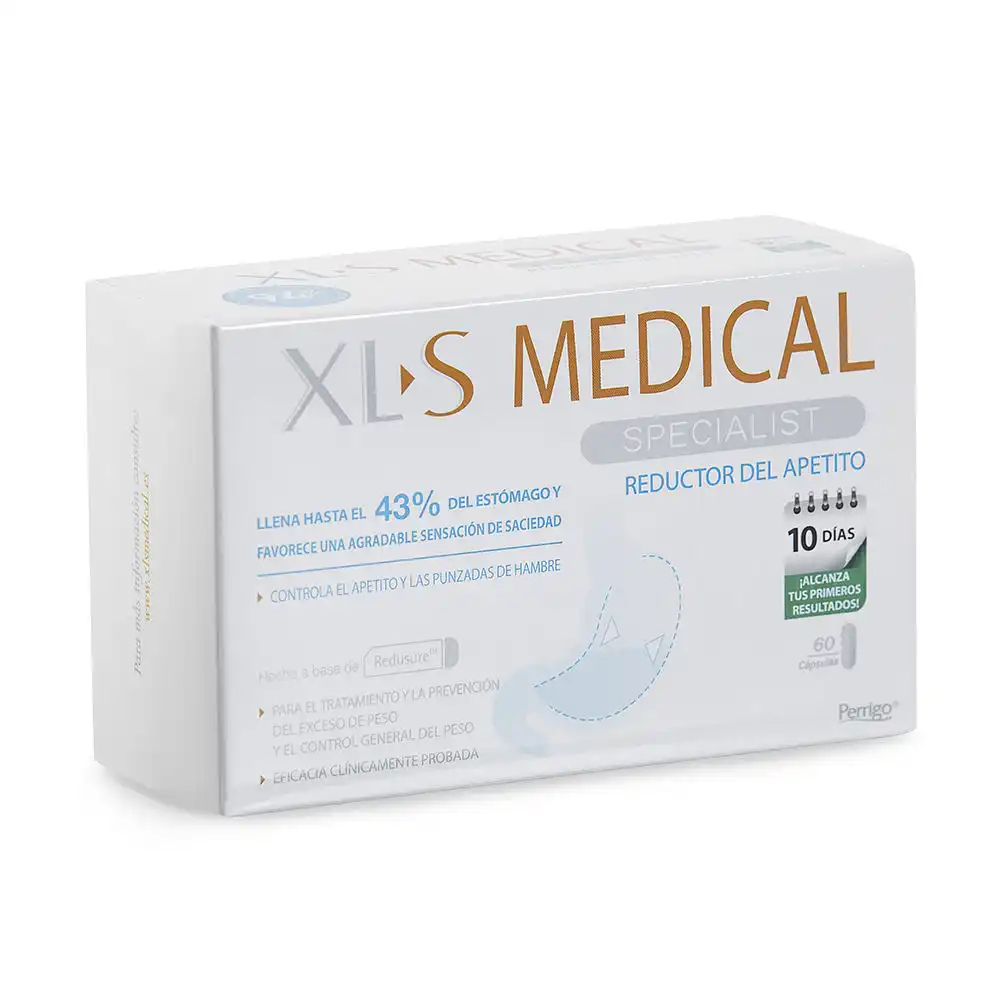 Xls Medical Specialist reductor del apetito 60 cápsulas - XLs Medical - Comparador de precios