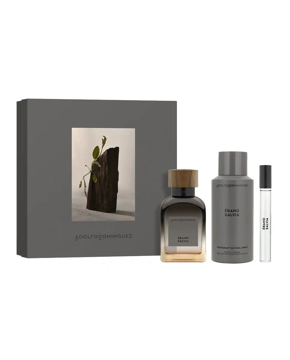 Adolfo Dominguez - Estuche de regalo Eau de Parfum Ébano Salvia Adolfo Dominguez. - Adolfo Dominguez - Comparador de precios
