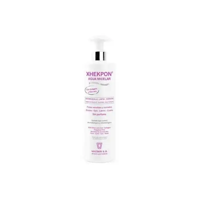 Agua Micelar con Colágeno y Aloe Vera 400 ml - XHEKPON - Comparador de precios