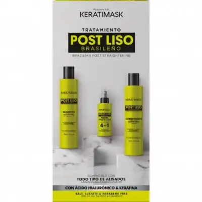 Be natural Lisso Keratina Post Alisado Kit, 1 un - Be Natural - Comparador de precios