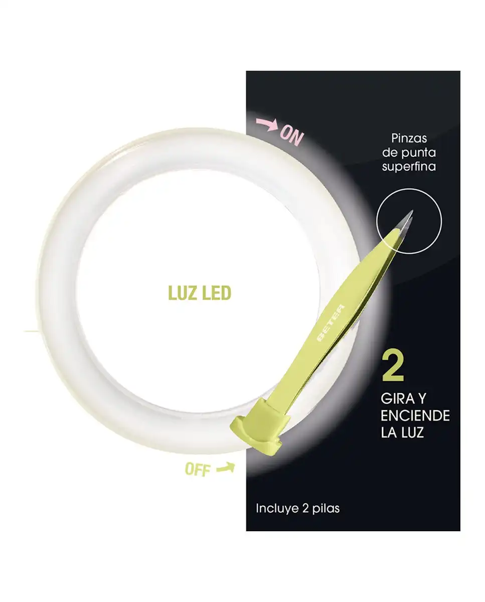 Beter - Espejo Doble Ohh Tweezers Flash - Beter - Comparador de precios