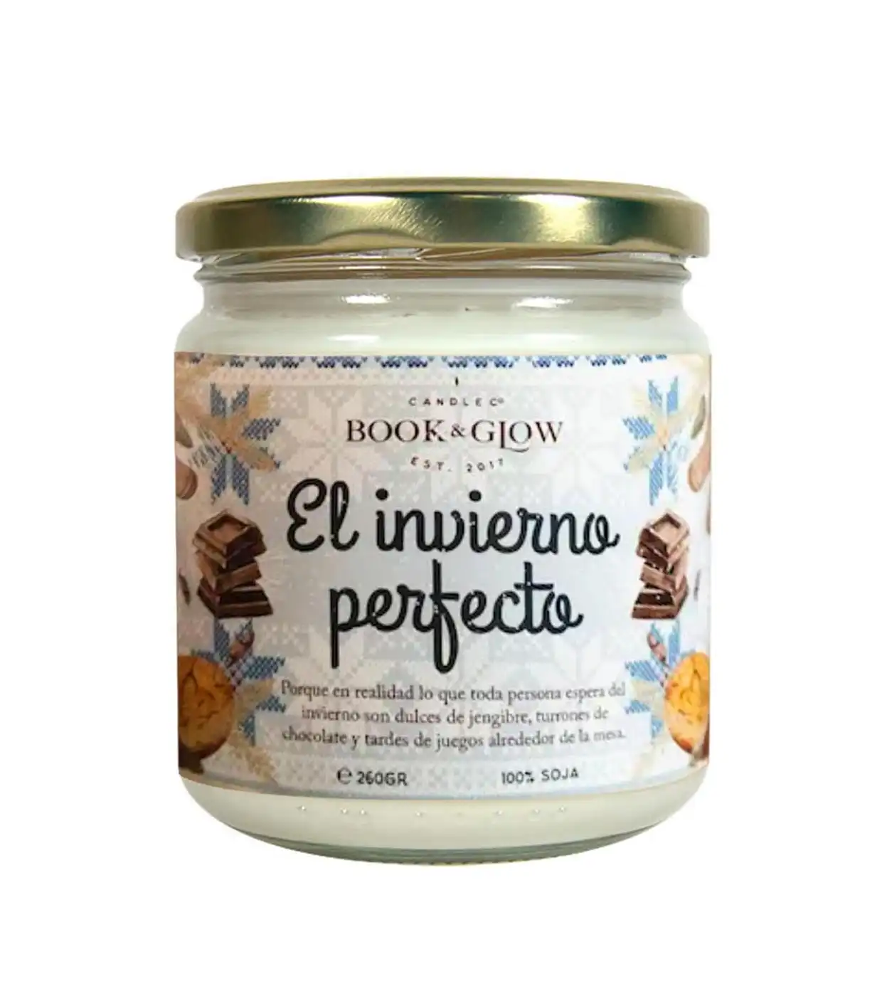 Book and Glow - *Perfect Moments* - Vela de soja - El invierno perfecto - Book and Glow - Comparador de precios