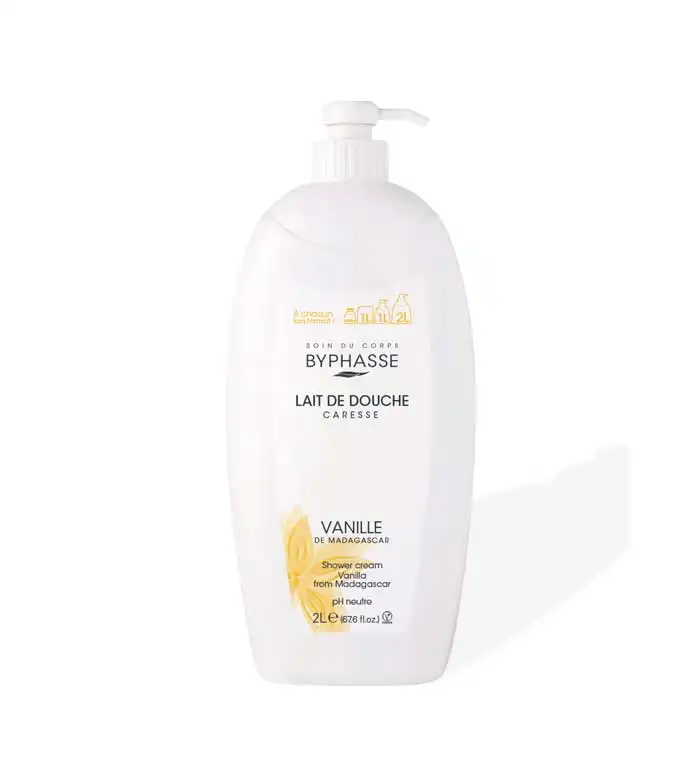 Byphasse - Gel de ducha Caresse 2L - Flor de vainilla - Byphasse - Comparador de precios