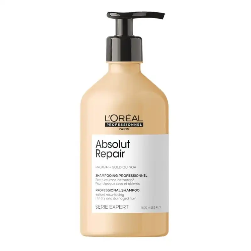 Champú Absolut Repair Gold - 500 ml - L'Oréal Professionnel - LOréal Professionnel - Comparador de precios
