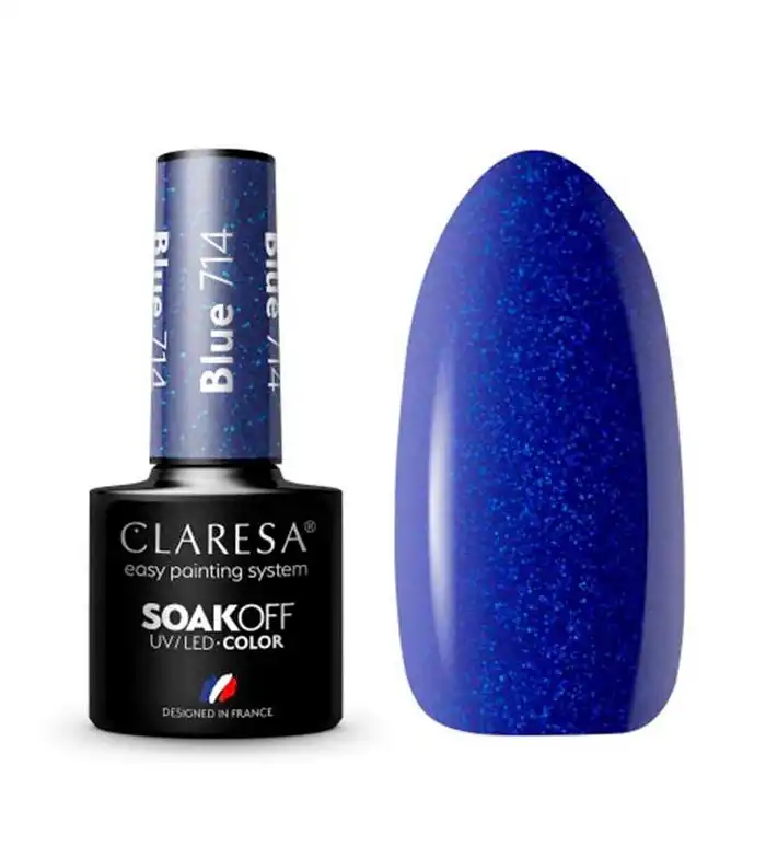 Claresa - Esmalte semipermanente Soak off - 714: Blue - Claresa - Comparador de precios