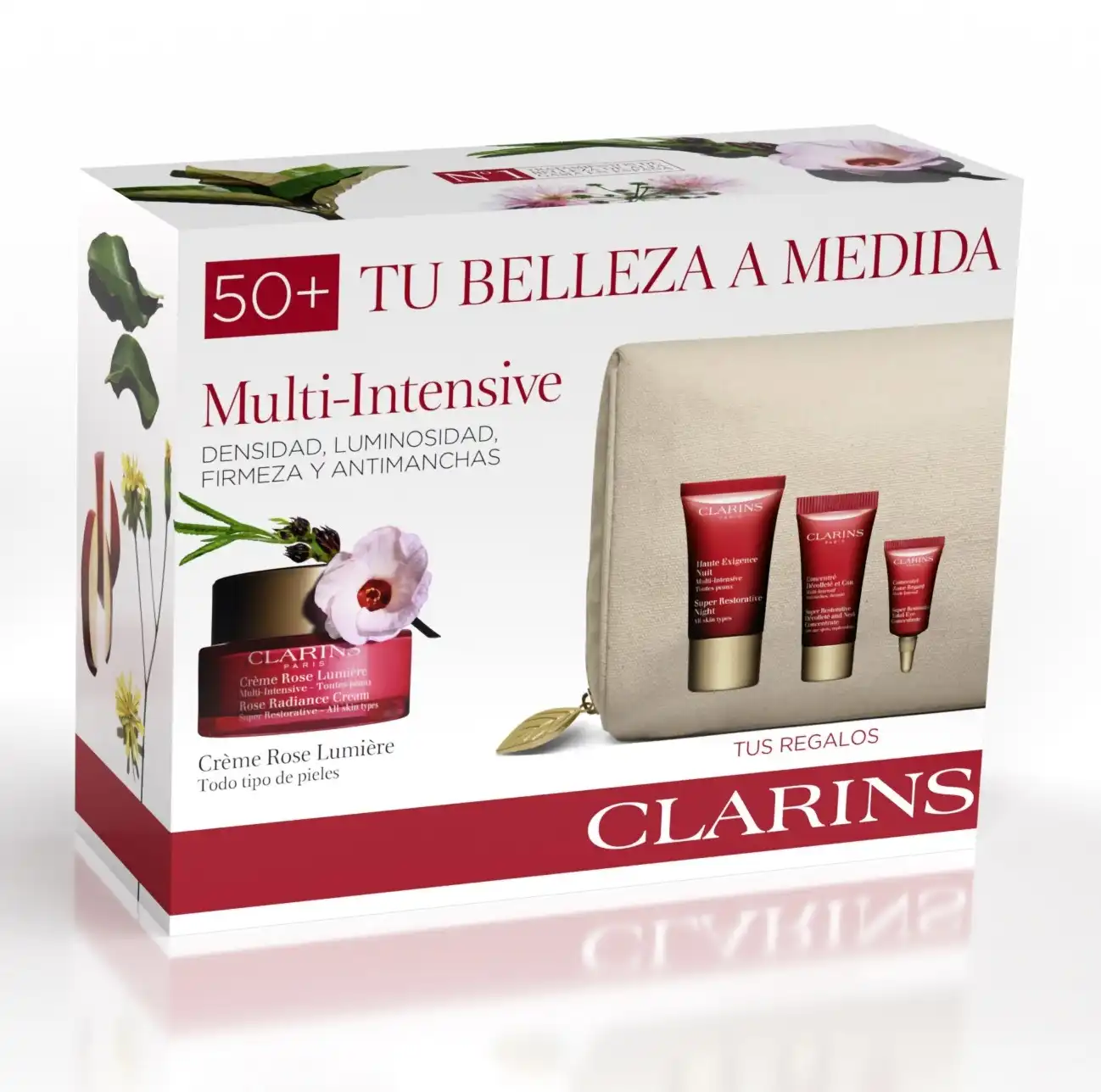 Clarins Crème Rose Lumière Estuche Multi-Intensiva - Clarins - Comparador de precios