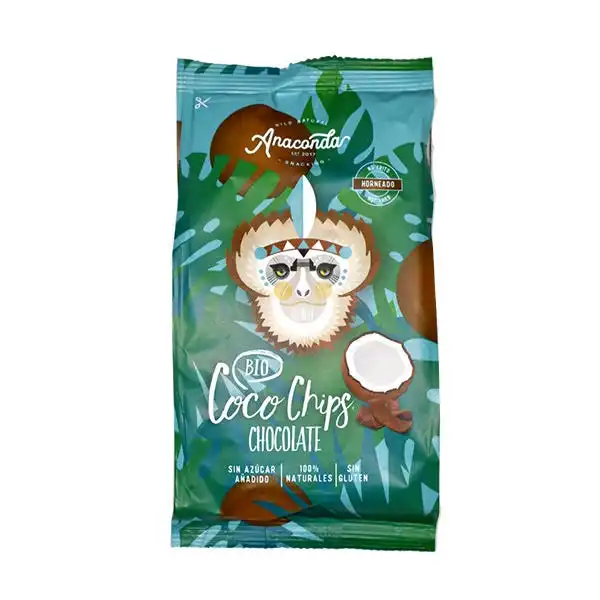 Coco Chips De Chocolate Bio - ANACONDA - Comparador de precios