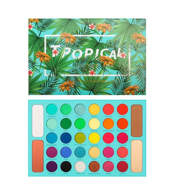 Docolor - Paleta de sombras - Tropical - Docolor - Comparador de precios