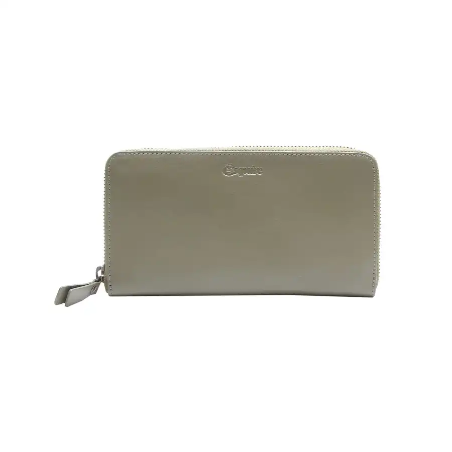 Esquire - Cartera Perú cuero RFID 19 cm Monederos 1 pieces Verde female - Esquire - Comparador de precios